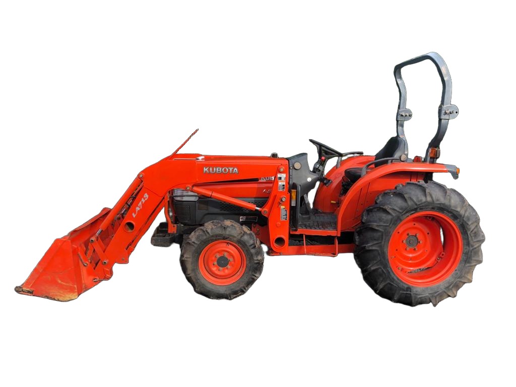 Kubota L3830 compact tractor with front loader